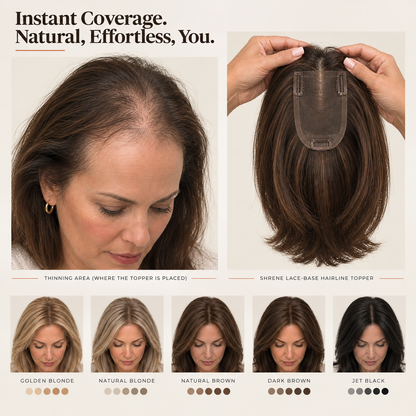 Premium Clip-In Crown Topper