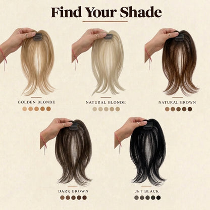 Premium Clip-In Hairline Topper