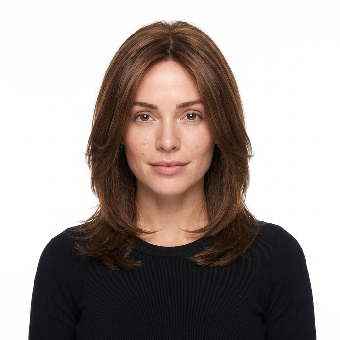 Premium Clip-In Hairline Topper