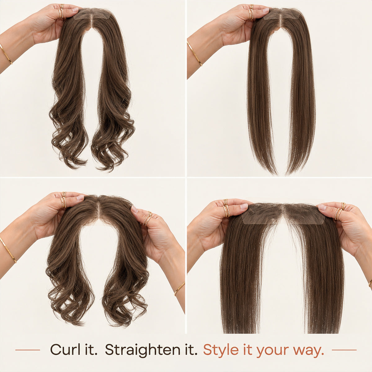 SHRENE™ Hairline Toppers
